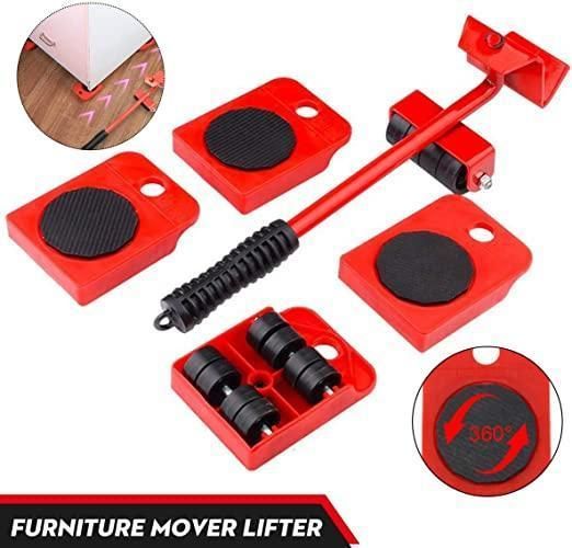 Furniture Mover Lifter Tool Set (5 Pcs) – Heavy Duty Moving Solution