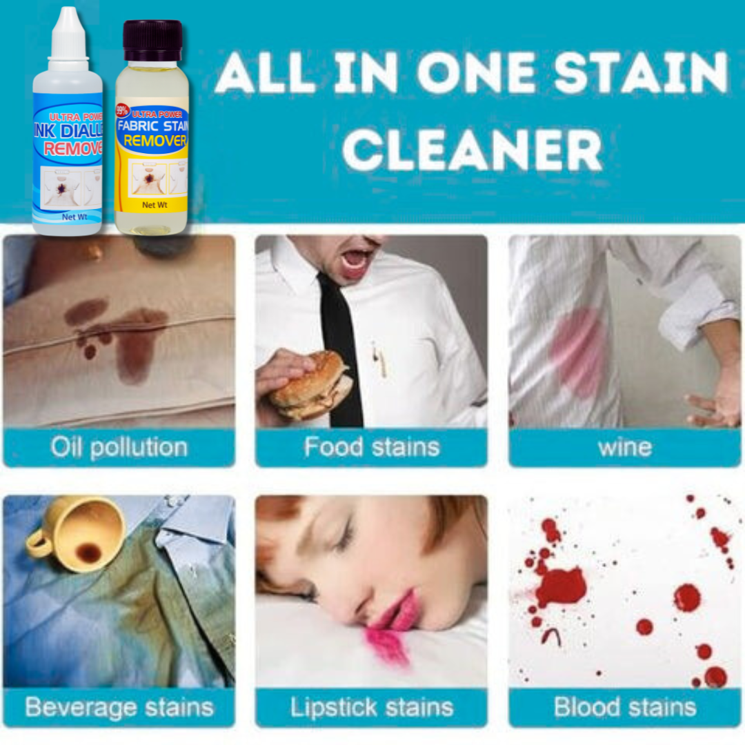 All-in-One Fabric Stain Remover – Powerful & Gentle Cleaning Solution
