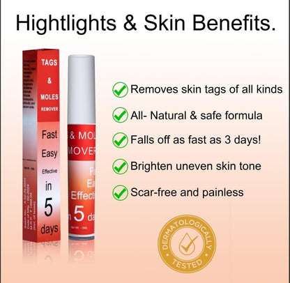 Skin Tag & Mole Remover Solution – Fast & Effective Results