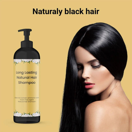 Long Lasting Natural Hair Shampoo – Naturally Black Hair (Pack of 2)