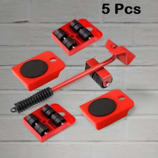 Furniture Mover Lifter Tool Set (5 Pcs) – Heavy Duty Moving Solution