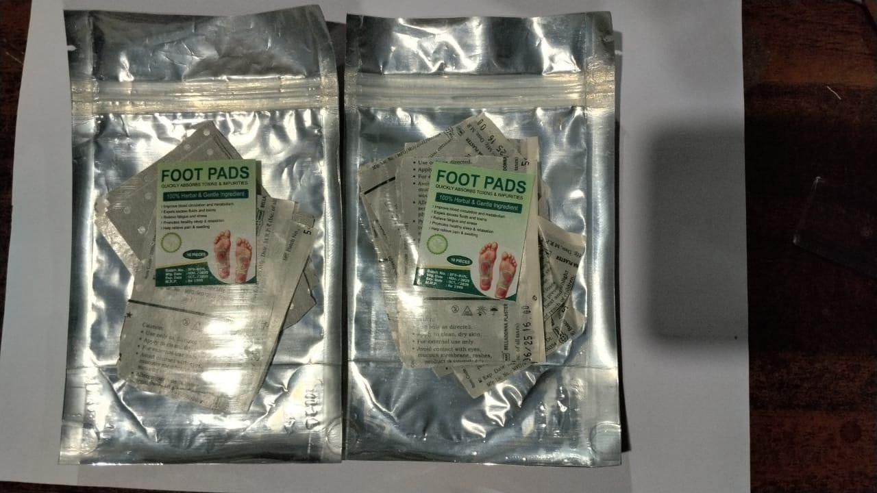 Herbal Detox Foot Pads (Pack of 2 – 20 Pads)