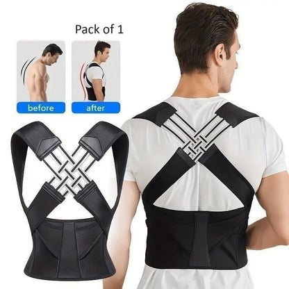 Adjustable Posture Corrector Back Support Belt