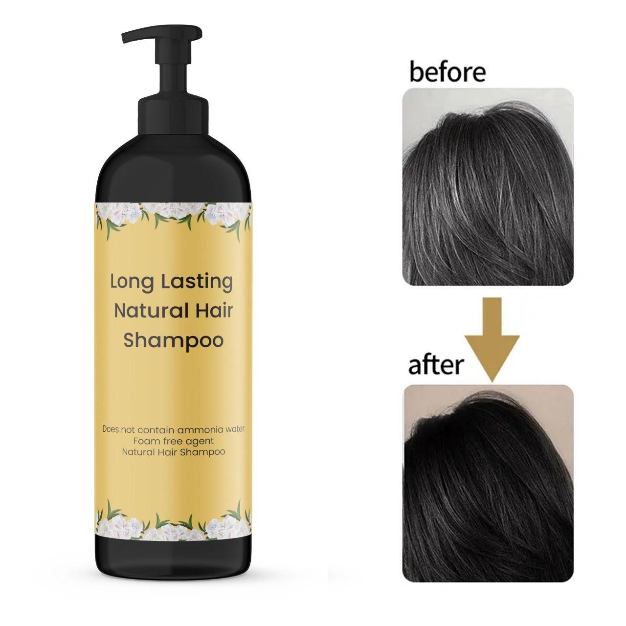 Long Lasting Natural Hair Shampoo – Naturally Black Hair (Pack of 2)