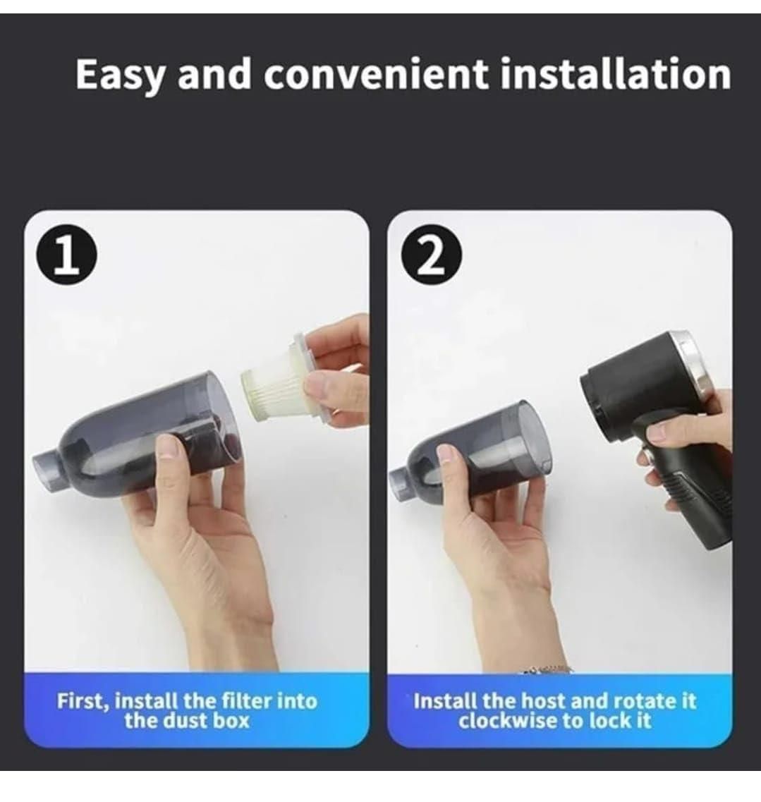 PORTABLE WIRELESS VACUUM CLEANER