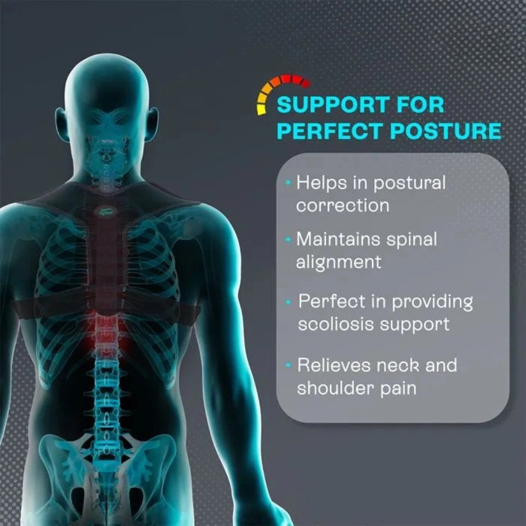 Adjustable Posture Corrector Back Support Belt