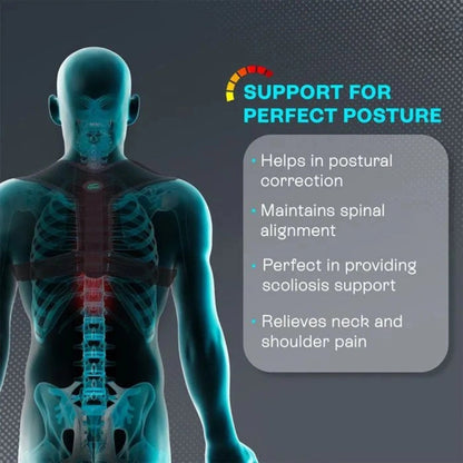 Adjustable Posture Corrector Back Support Belt