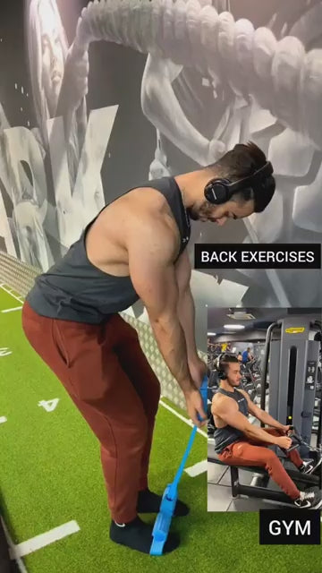 Yoga Sit-Up Resistance Band with Foot Pedals